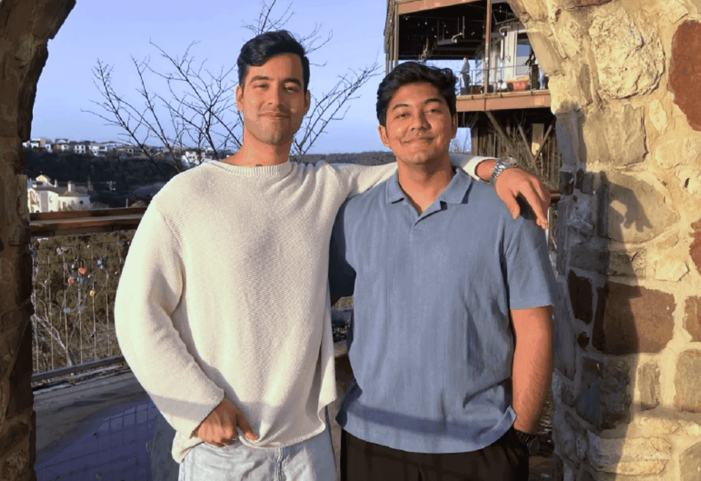Kabir Israni with co-founder Ayush Pissurlenkar